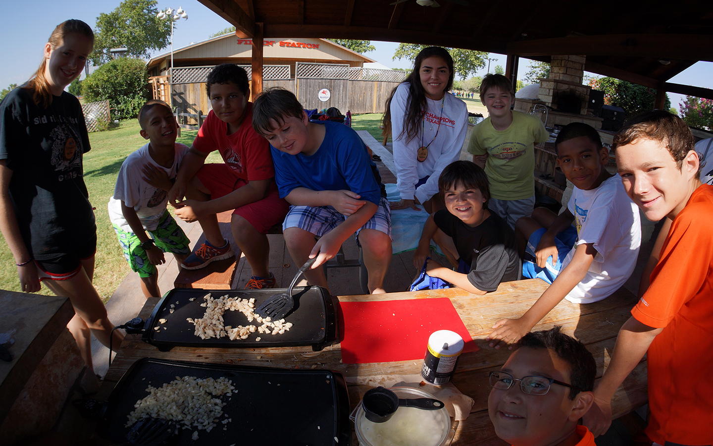 Cooking Camp Champions Texas Summer Camp Activities