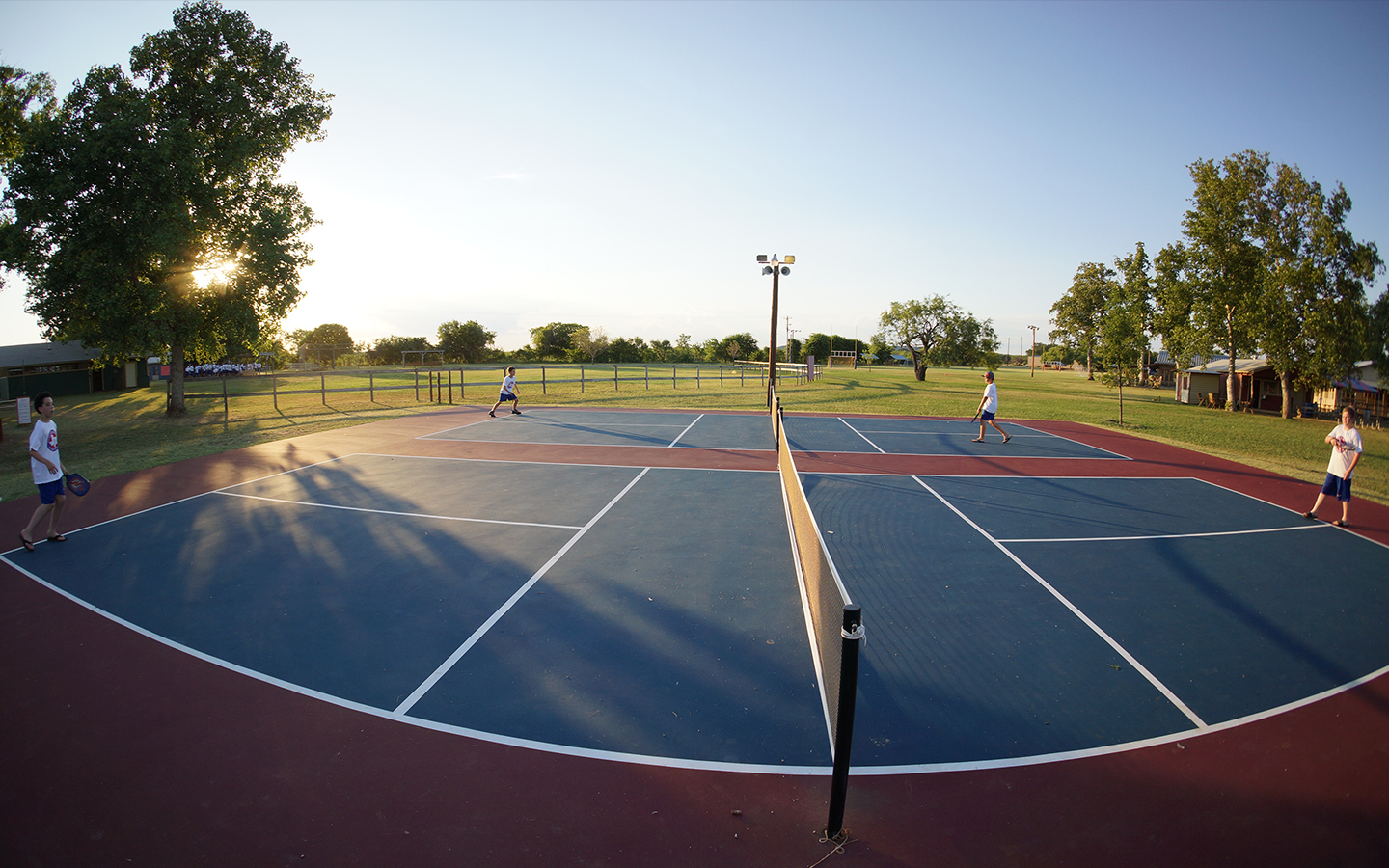 Pickleball at Camp Champions