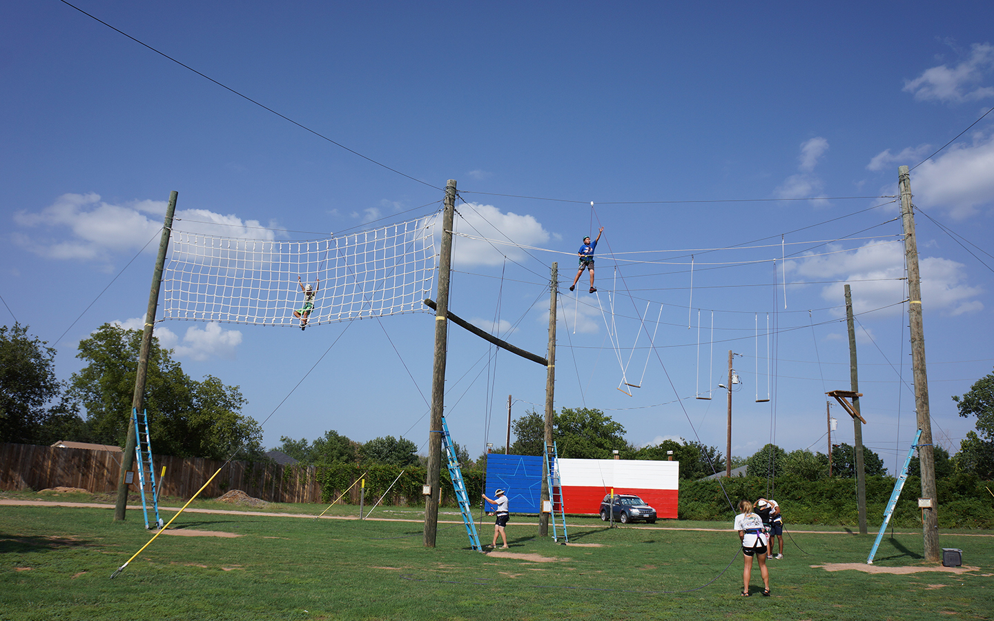 High Ropes Course at Camp Champions