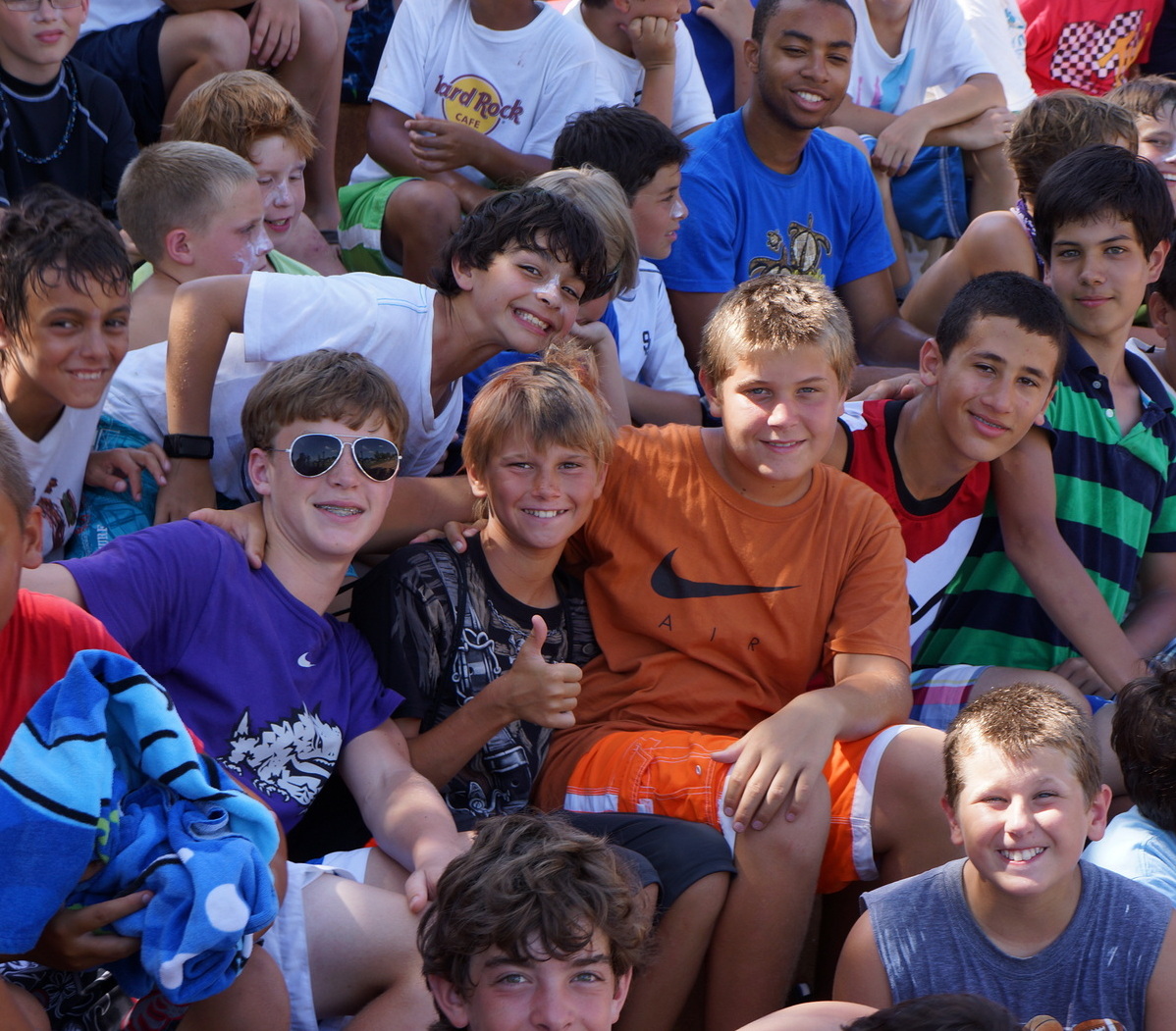 Torchlight at Camp Champions